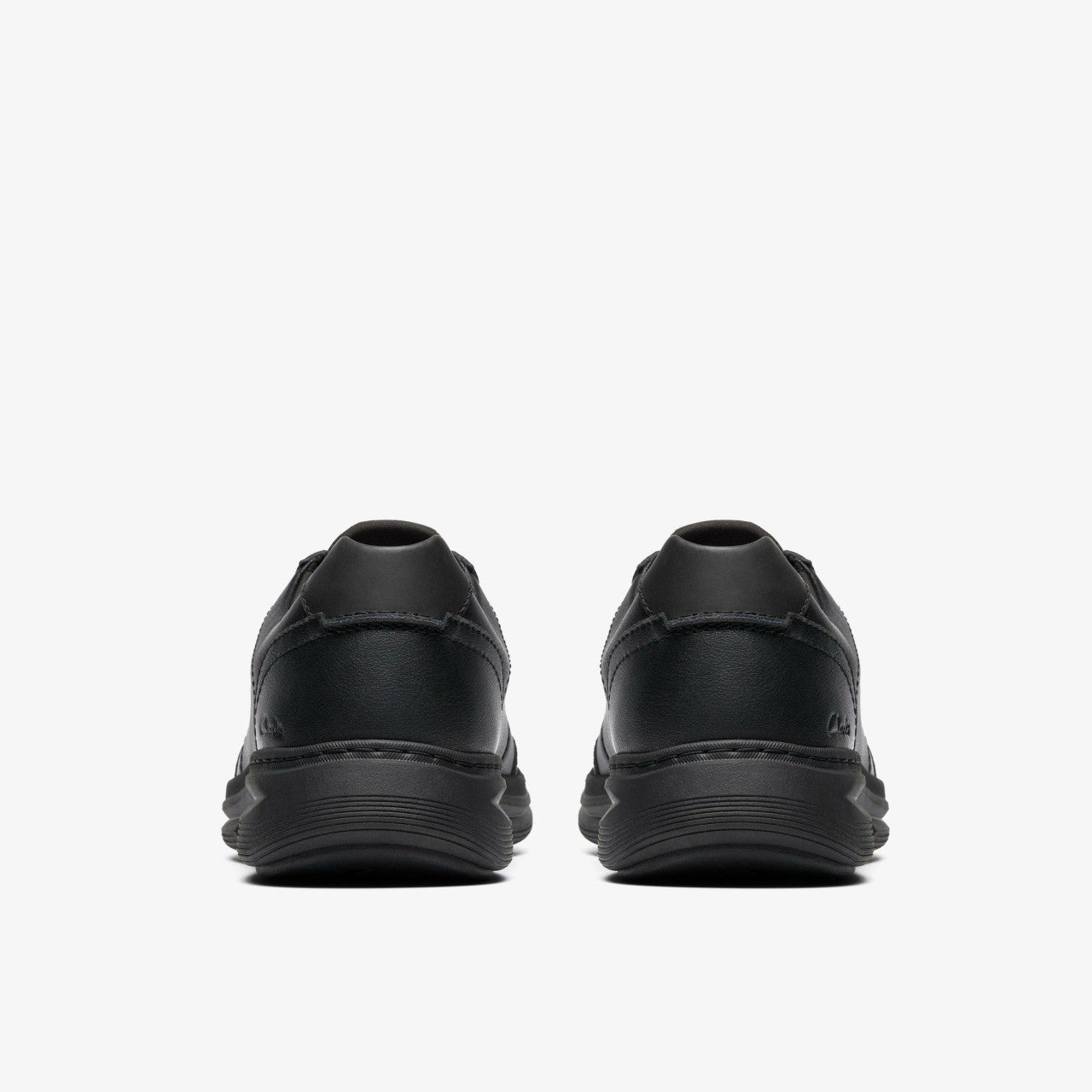 Craftwell Lace Black Leather Clarks Men
