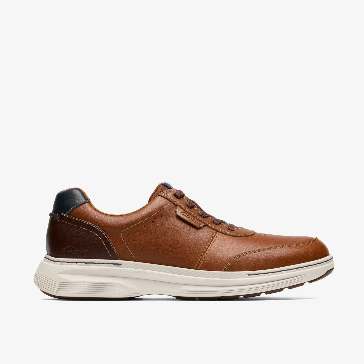 Craftwell Lace Tan Leather Clarks Men