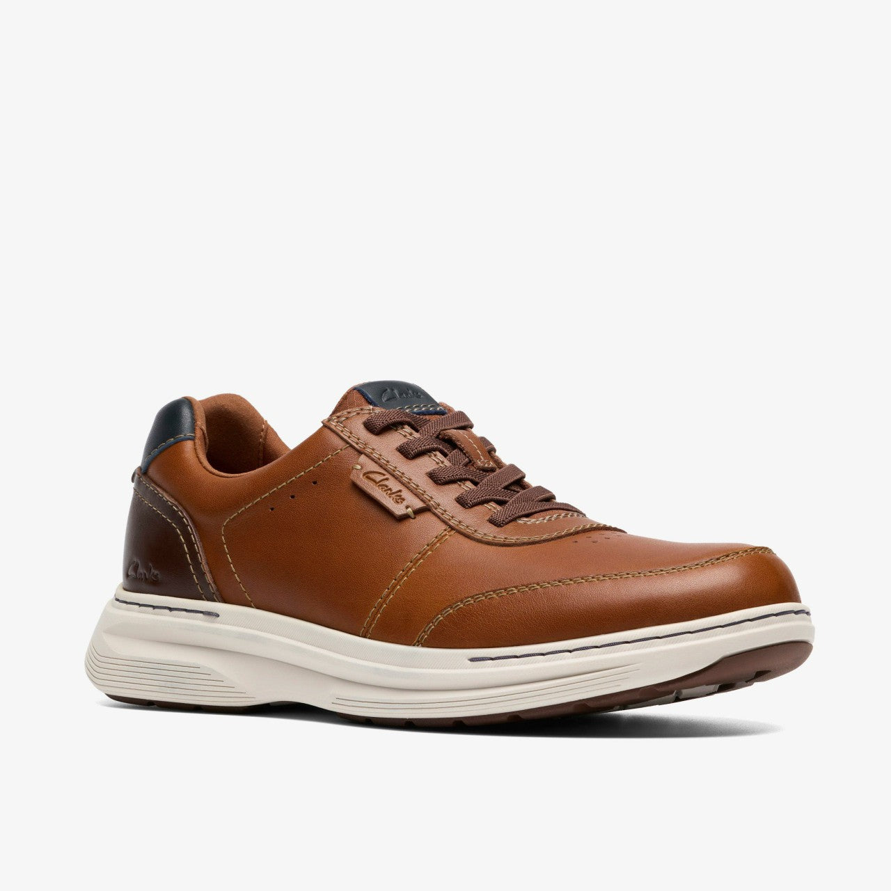 Craftwell Lace Tan Leather Clarks Men