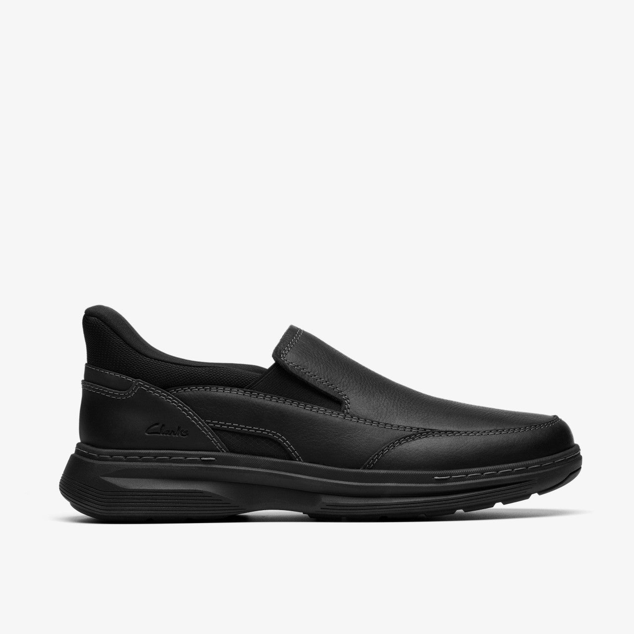 Craftwell Step Black Tumbled Clarks Men
