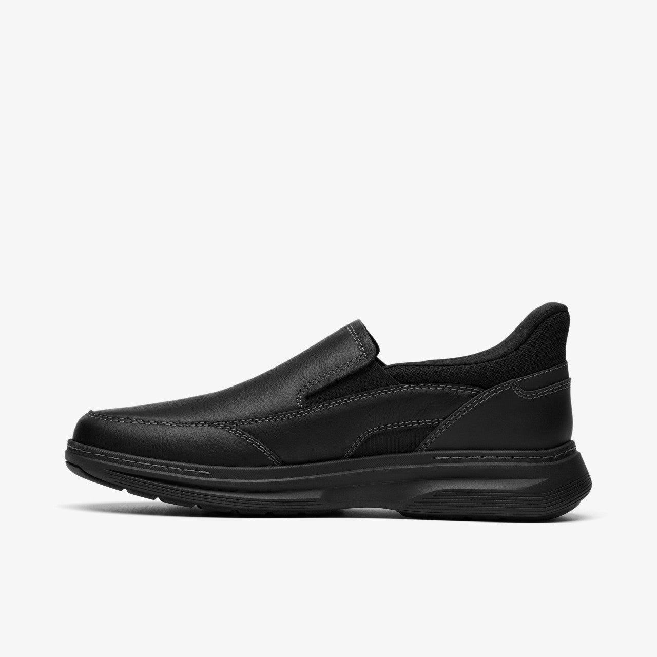 Craftwell Step Black Tumbled Clarks Men