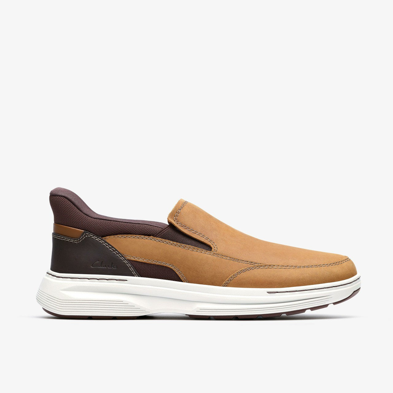 Craftwell Step Light Brown Leather Clarks Men