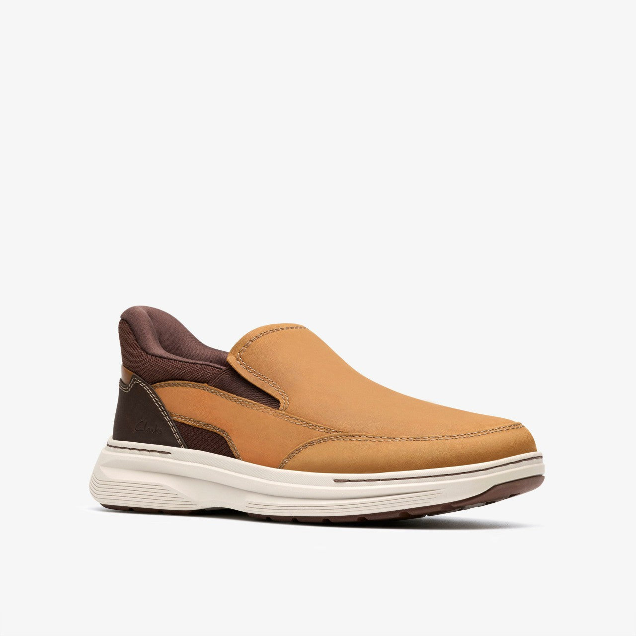 Craftwell Step Light Brown Leather Clarks Men
