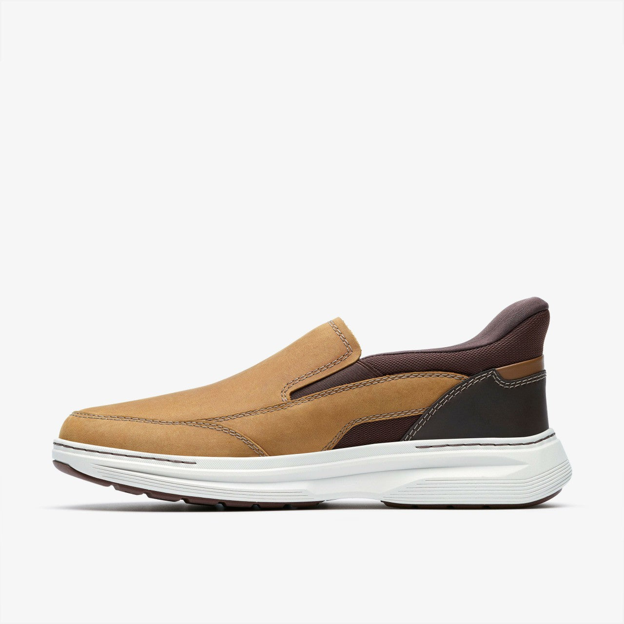 Craftwell Step Light Brown Leather Clarks Men