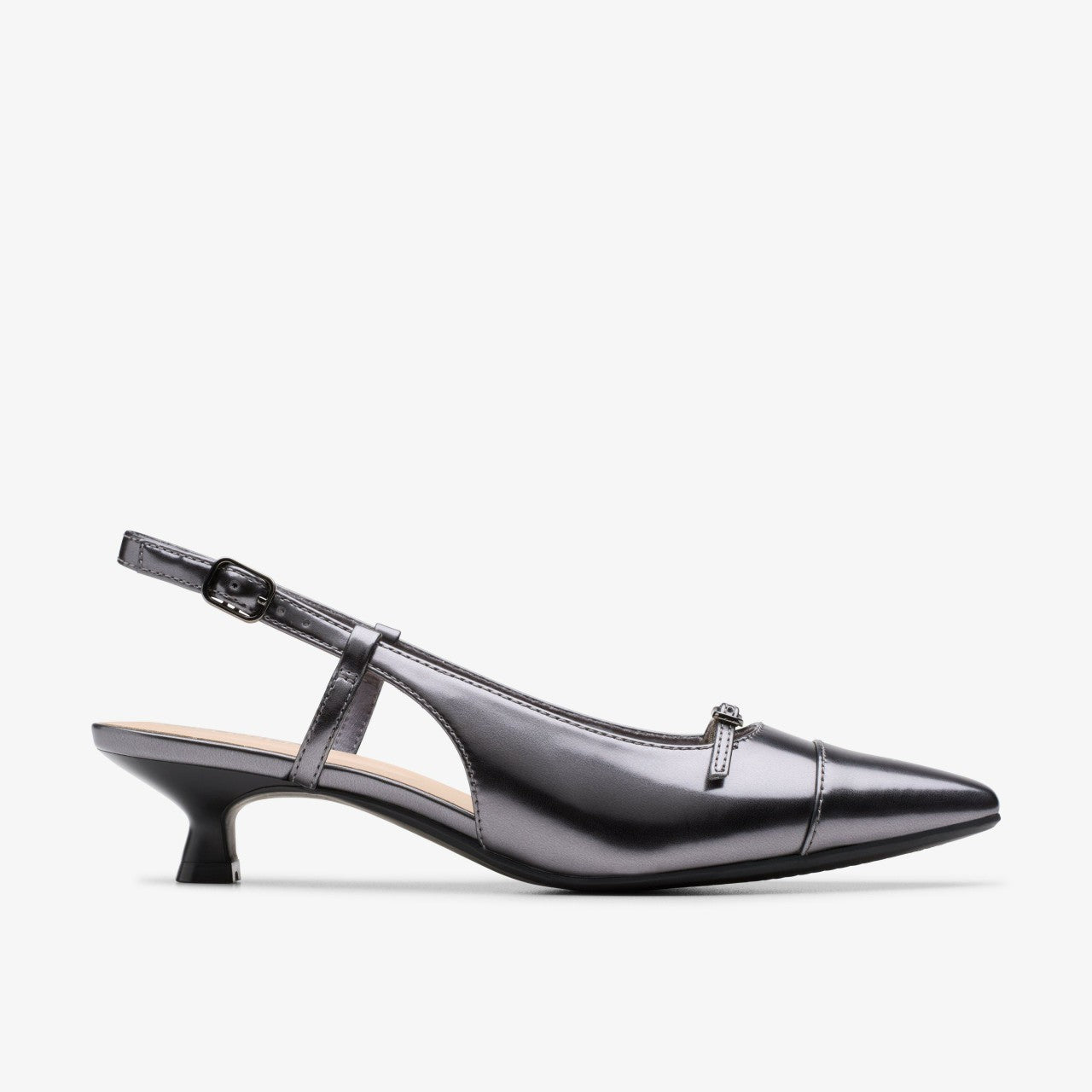 Scarlyt Rowan Dark Pewter Metallic Clarks Women