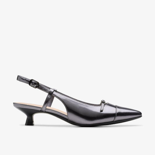 Scarlyt Rowan Dark Pewter Metallic Clarks Women