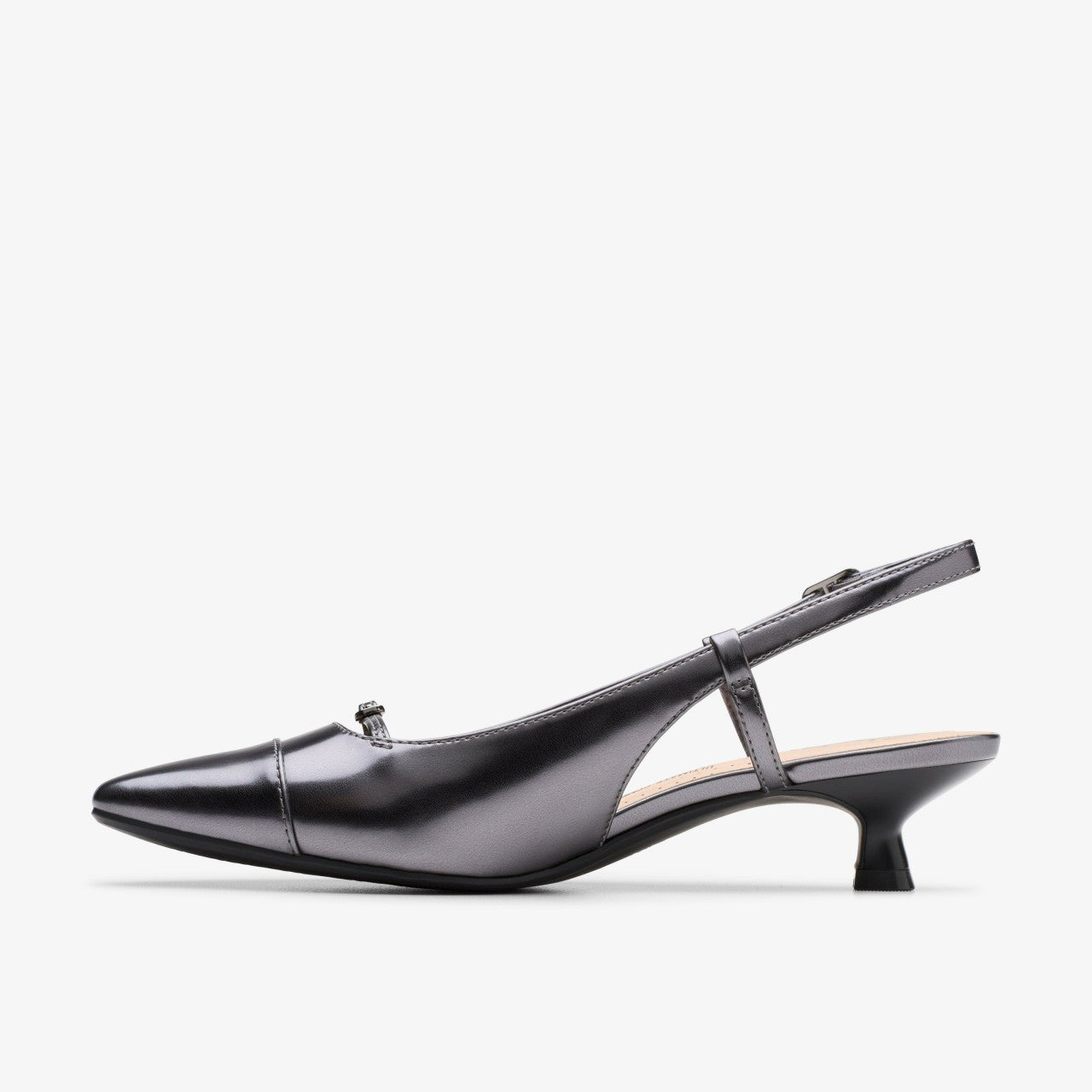 Scarlyt Rowan Dark Pewter Metallic Clarks Women