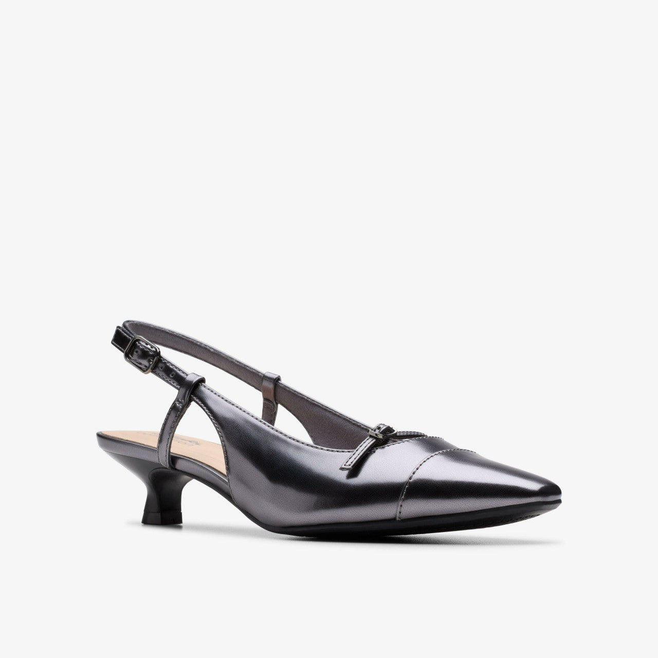 Scarlyt Rowan Dark Pewter Metallic Clarks Women