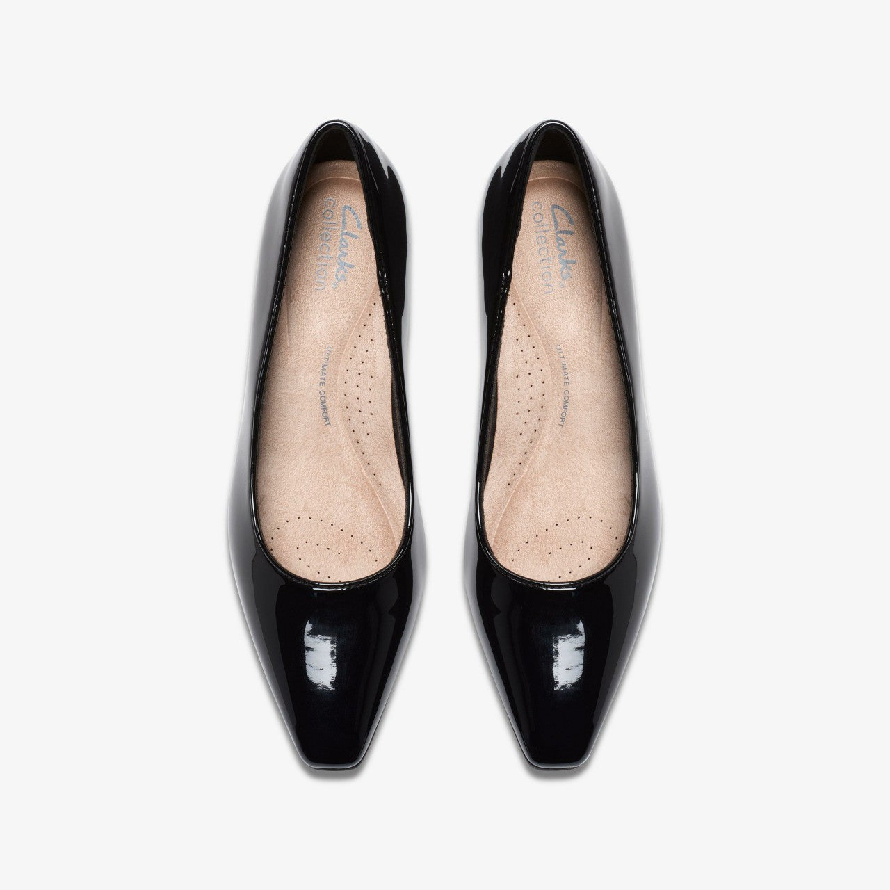 Scarlyt Piper Black Patent Clarks Women