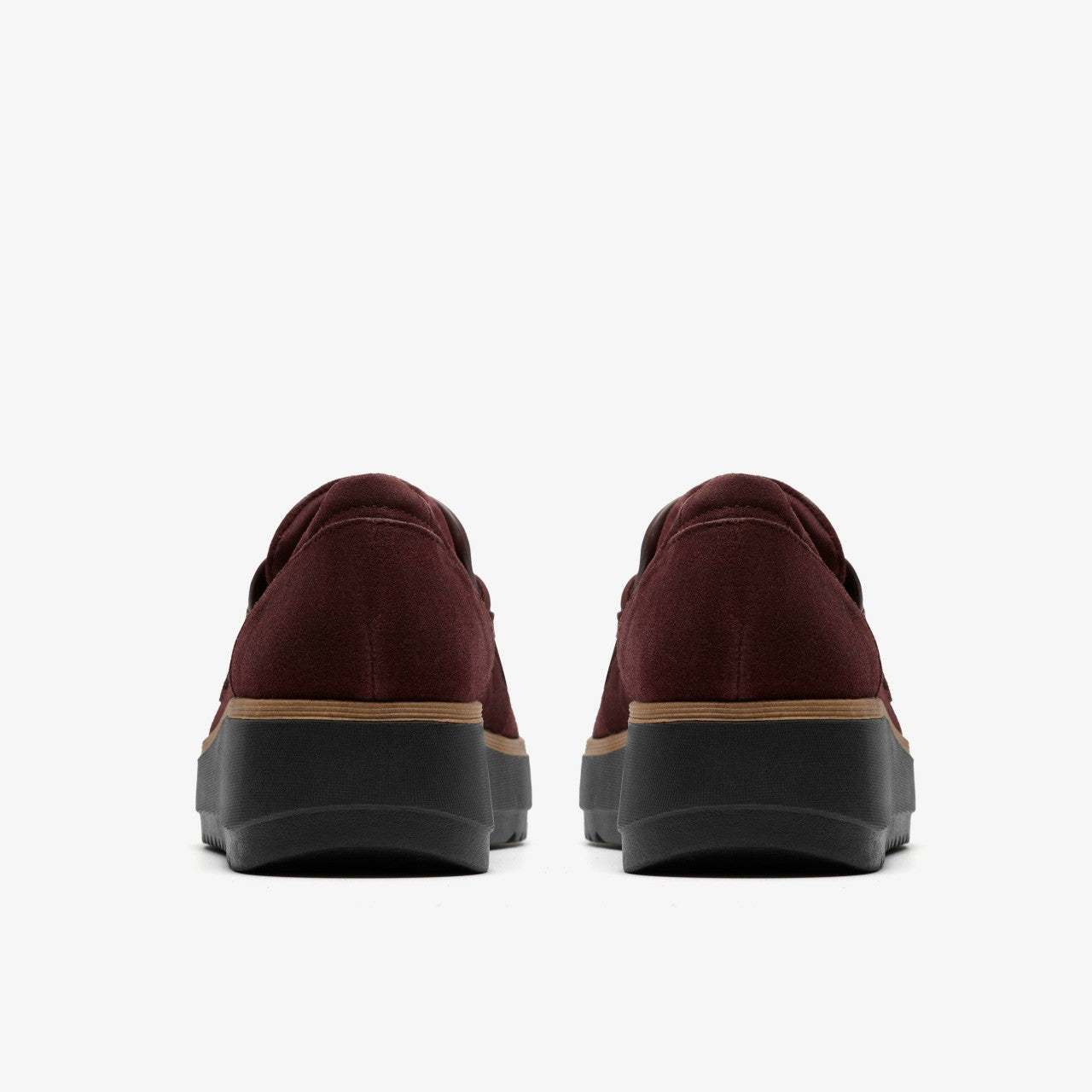 Zylah May Merlot Suede Clarks Women