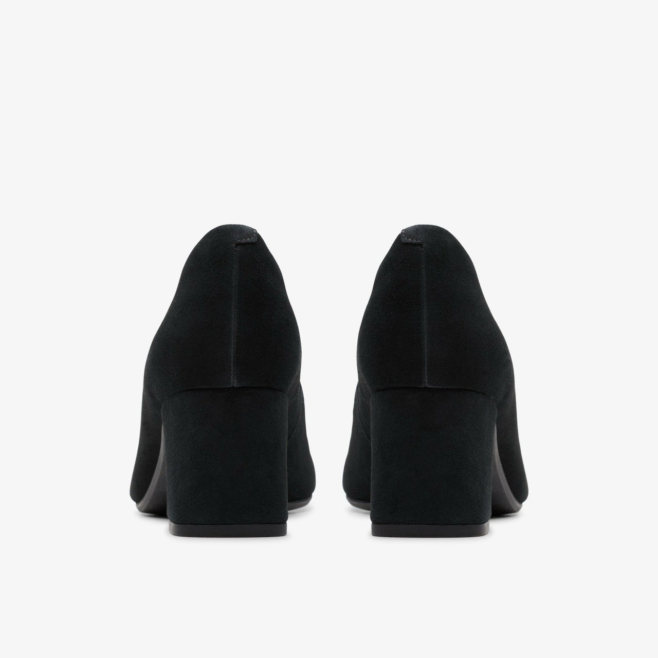 Fernie Court Black Suede Clarks Women