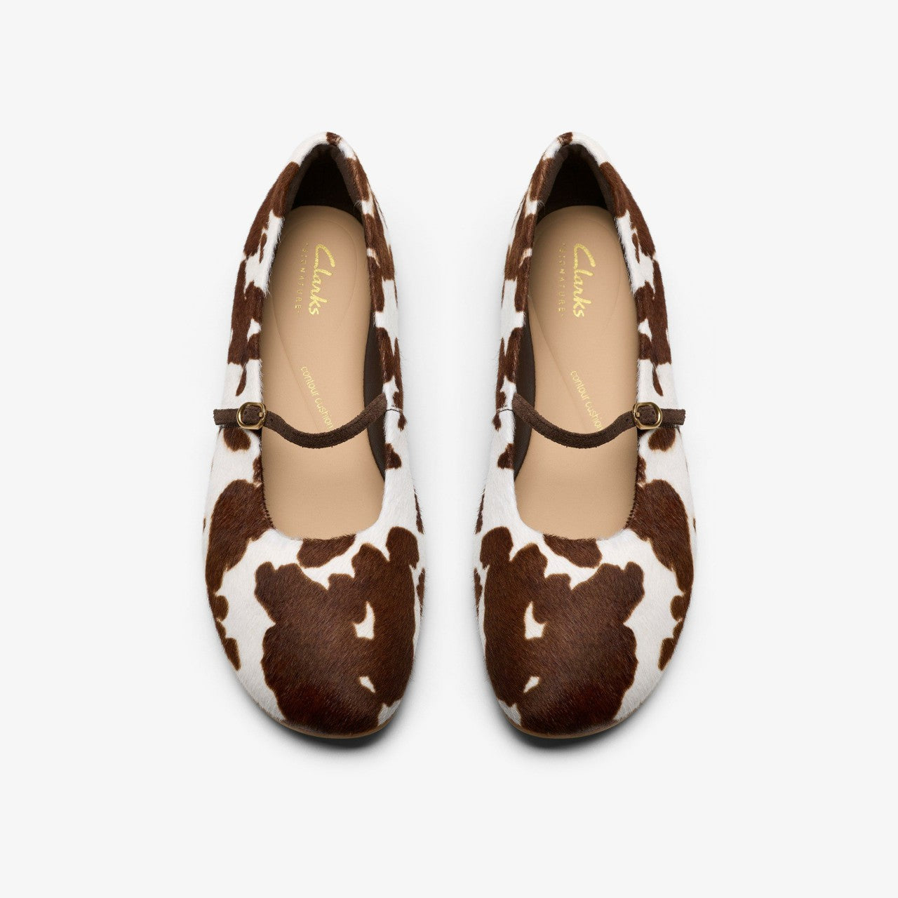 Livia Sky Cow Print Clarks Women