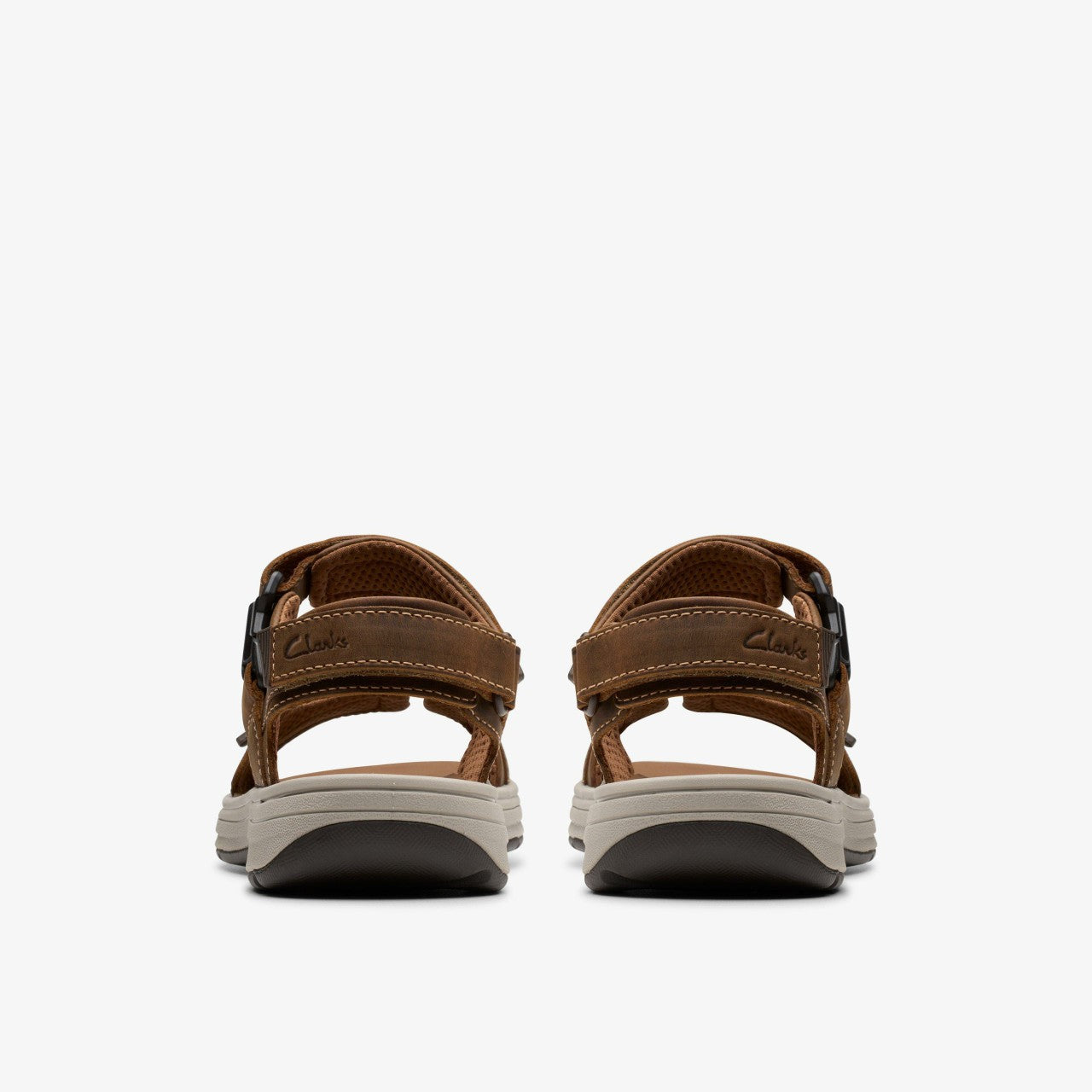 Saltway Edge Light Tan Leather Clarks Men