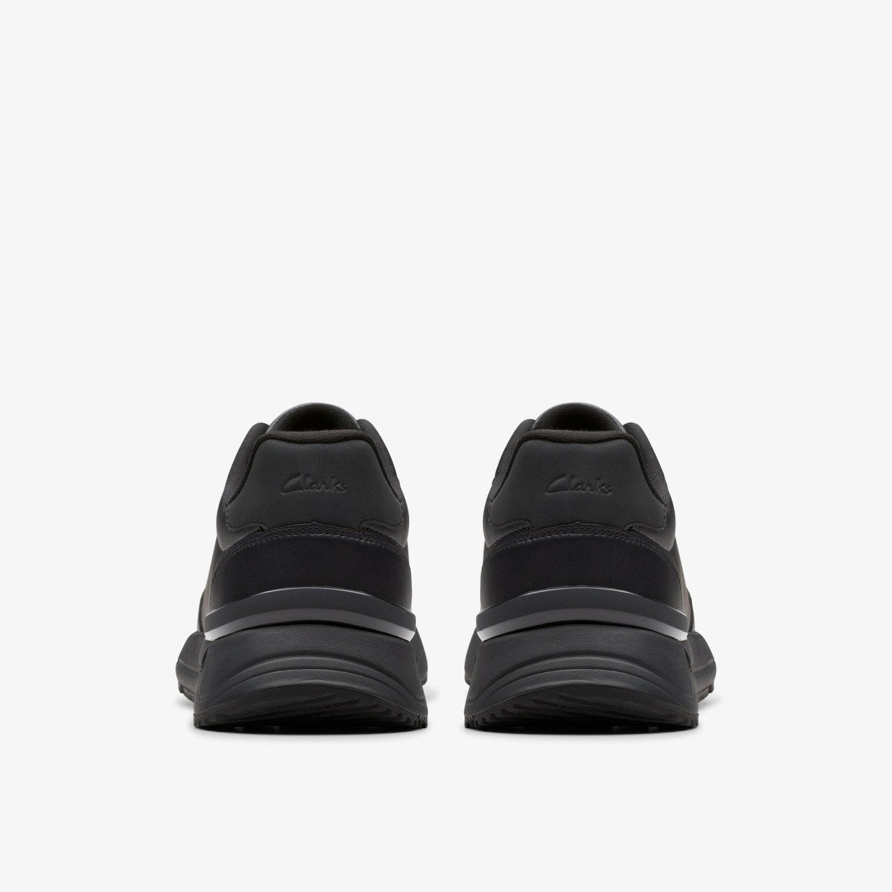 Elwick Lace Black Clarks Men