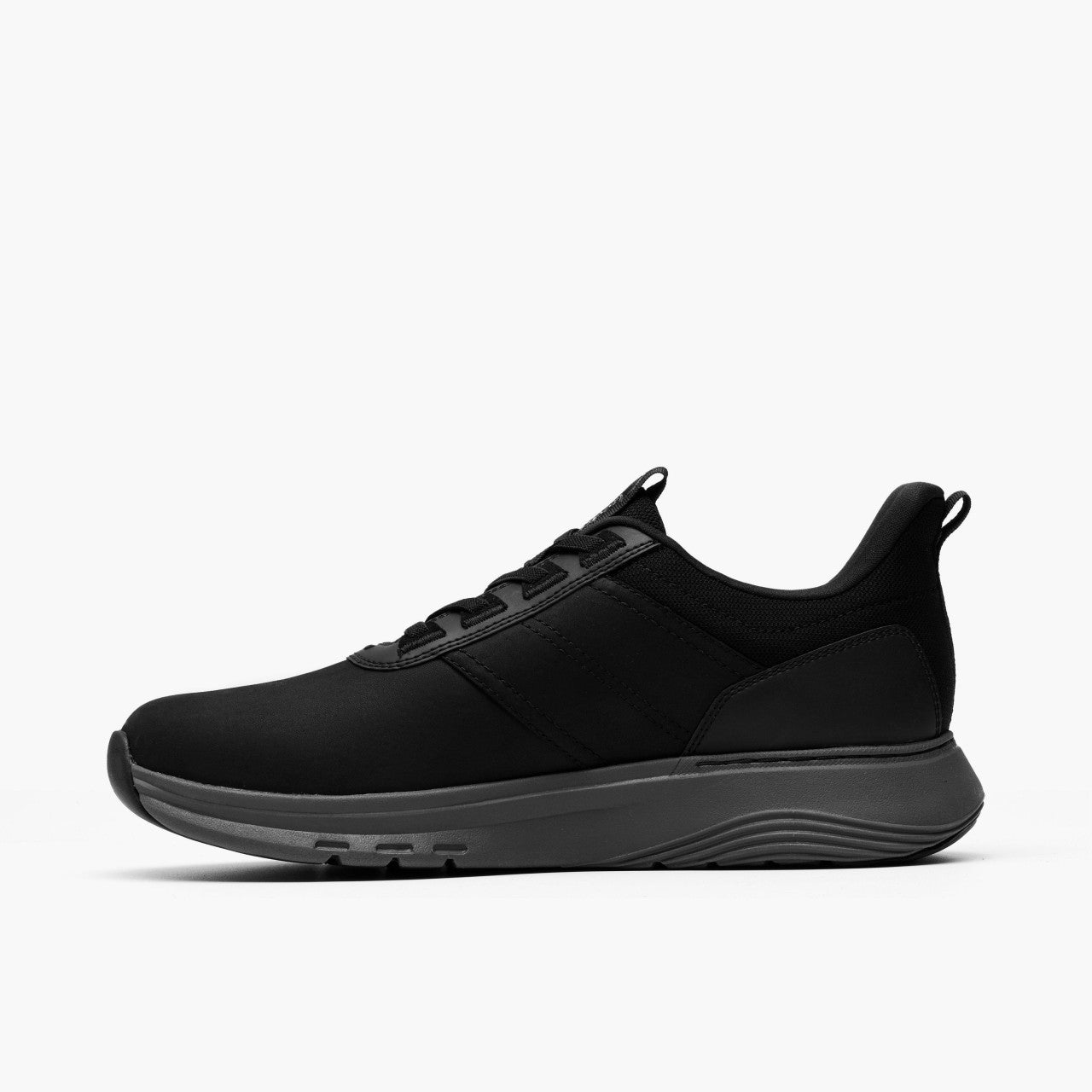 Motion Trek LX Black Leather Clarks Men