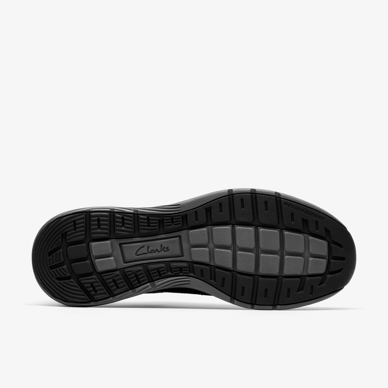 Motion Trek LX Black Leather Clarks Men