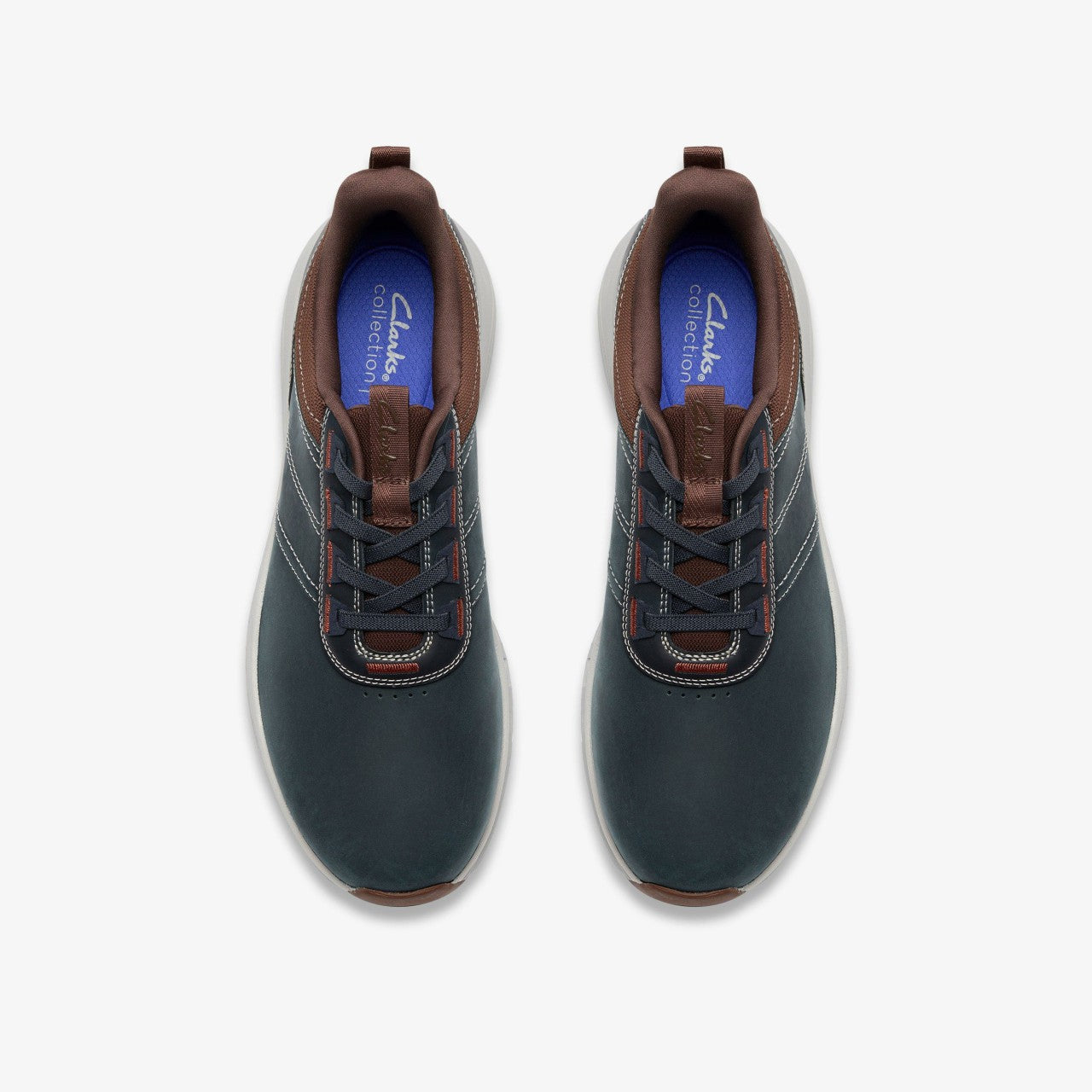 Motion Trek LX Navy Leather Clarks Men