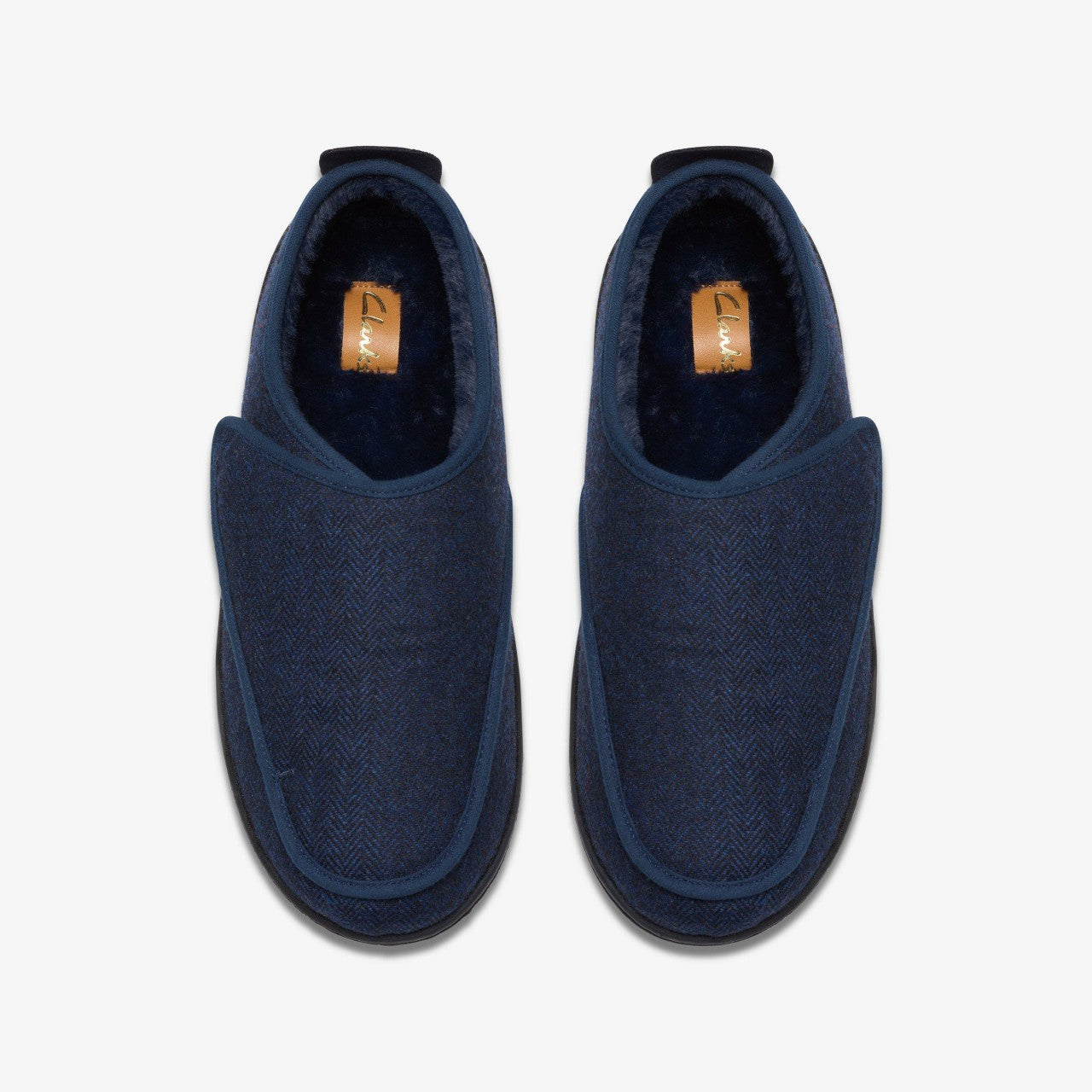 King Riptape Slipper Navy Interest Clarks Men