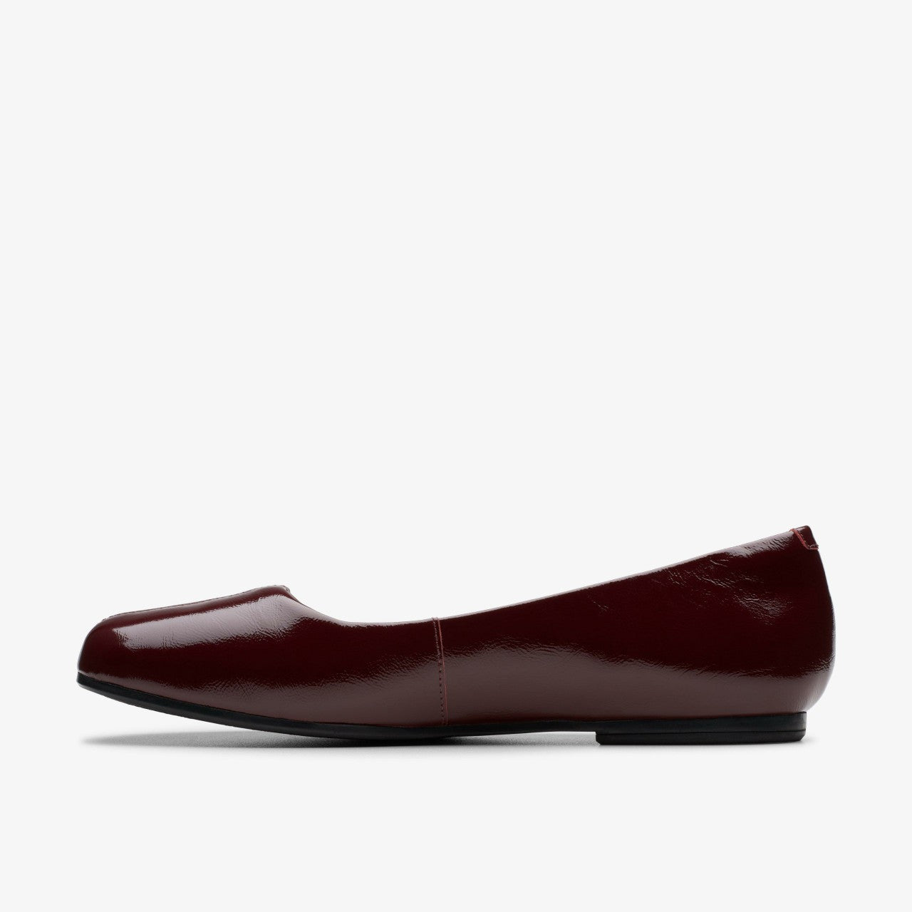 Livia Lily Burgundy Patent Clarks Women