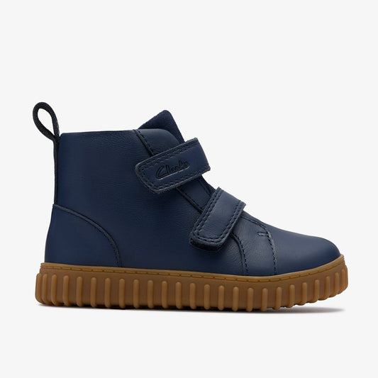 Cove Sky Toddler Navy Clarks Kids