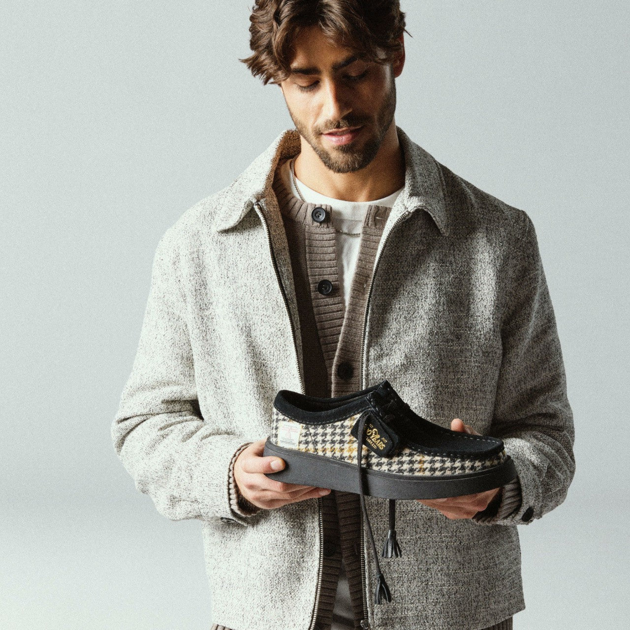 Torview Black Combination Clarks Men