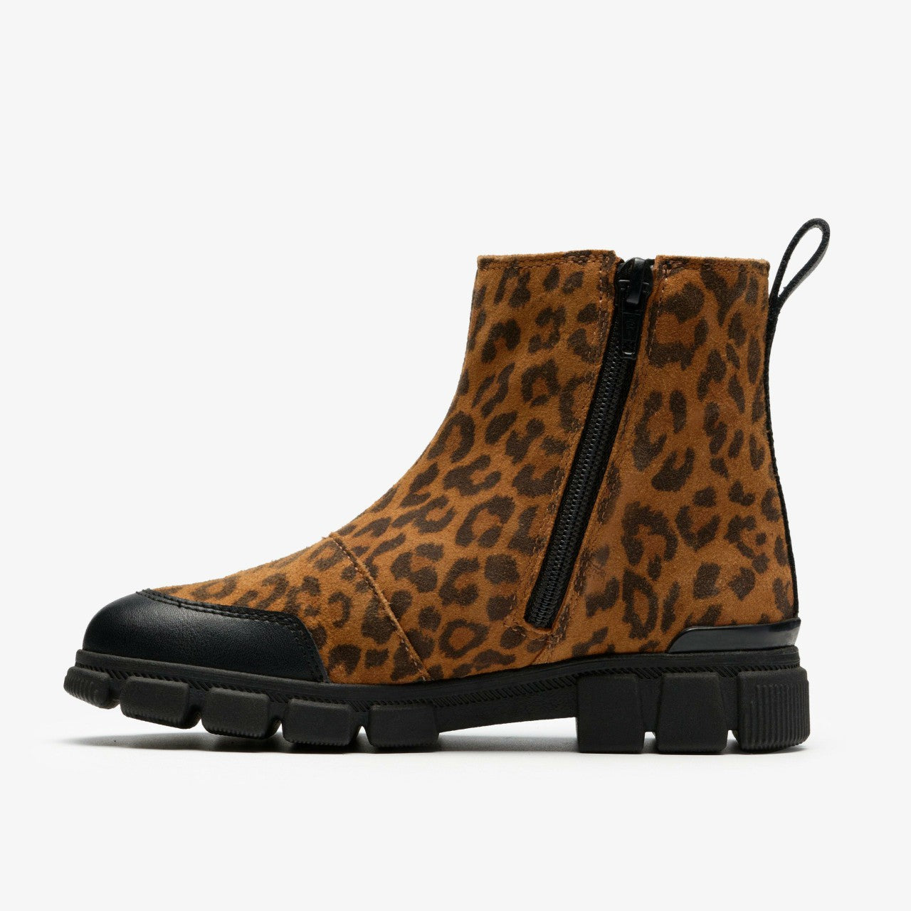 Evyn Chelsea Kid Leopard Print Clarks Kids