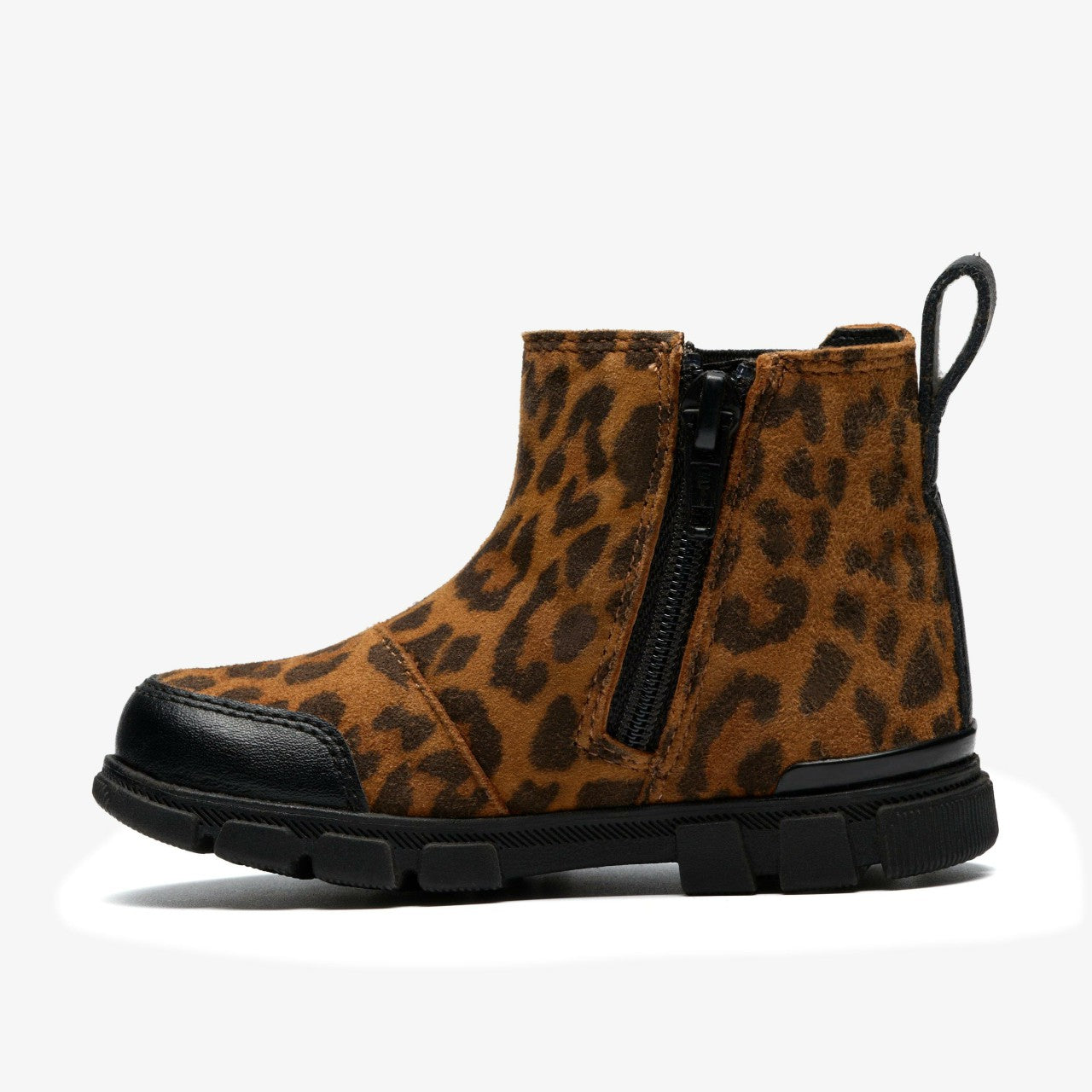 Evyn Chelsea Toddler Leopard Print Clarks Kids