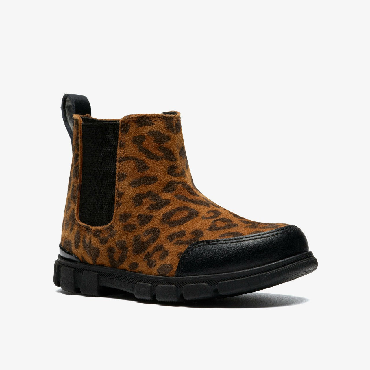Evyn Chelsea Toddler Leopard Print Clarks Kids