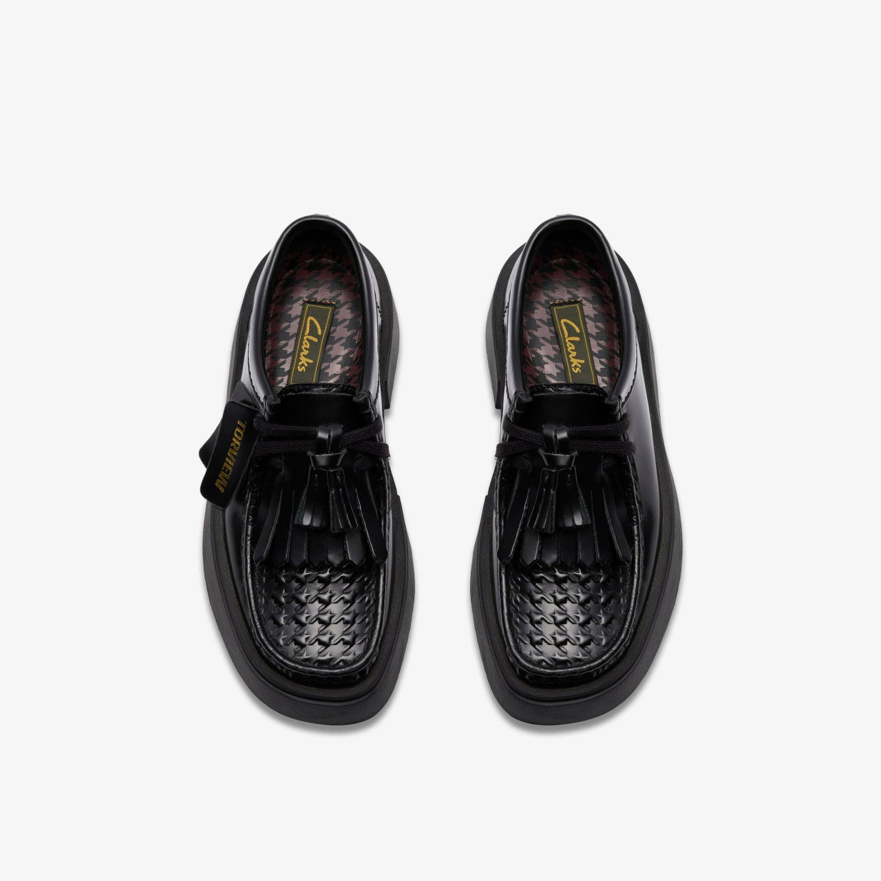 Torview W Black Leather Clarks Women
