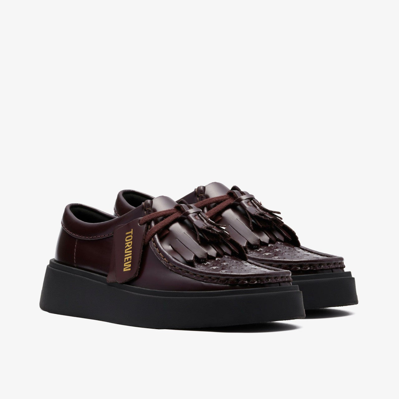 Torview W Purple Grape Leather Clarks Women