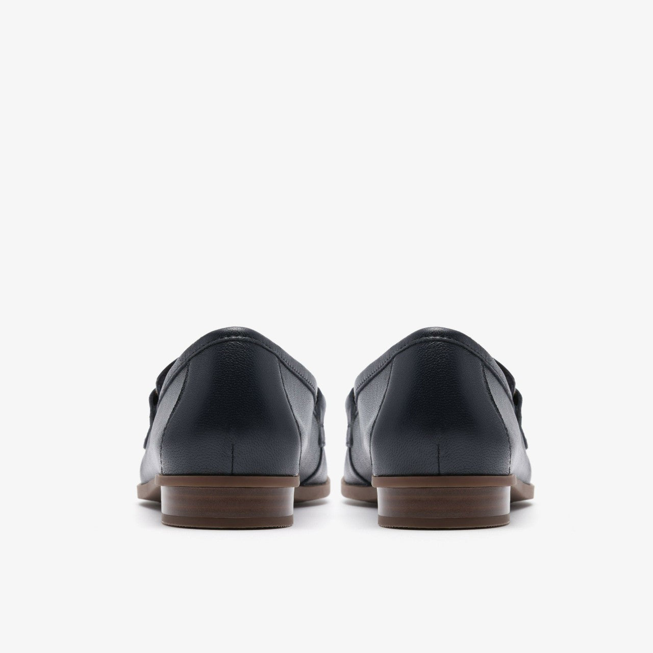 Sarafyna Iris Navy Leather Clarks Women