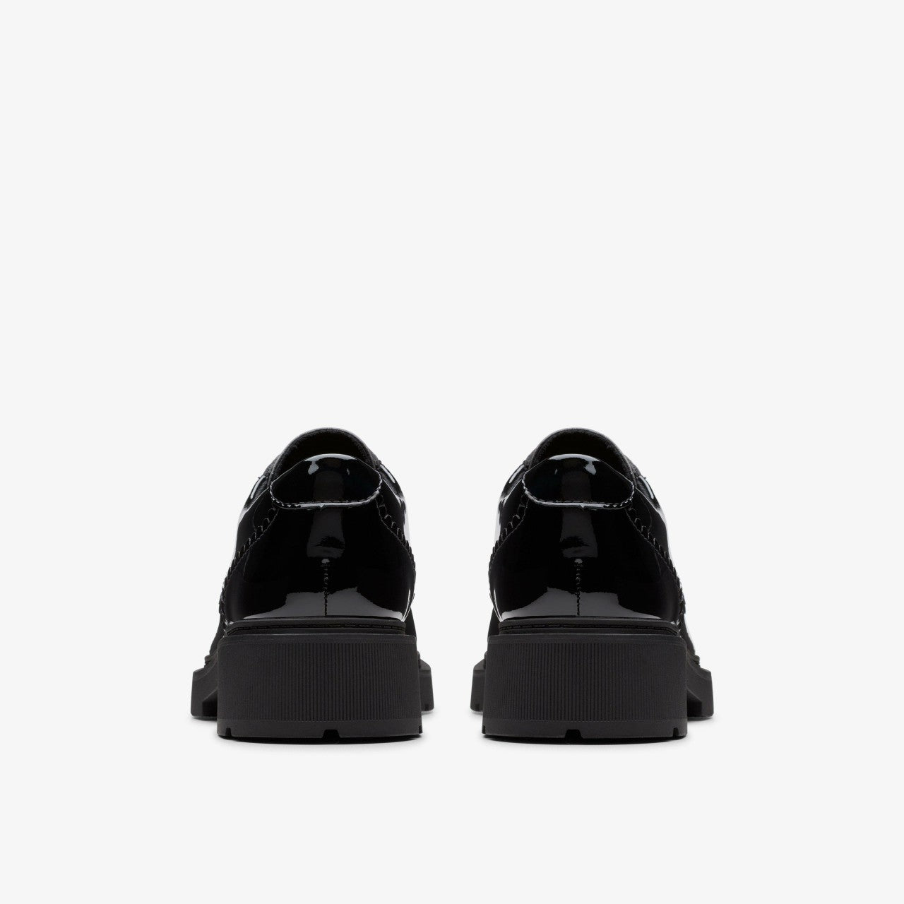 Eris Pure Youth Black Patent Clarks Kids
