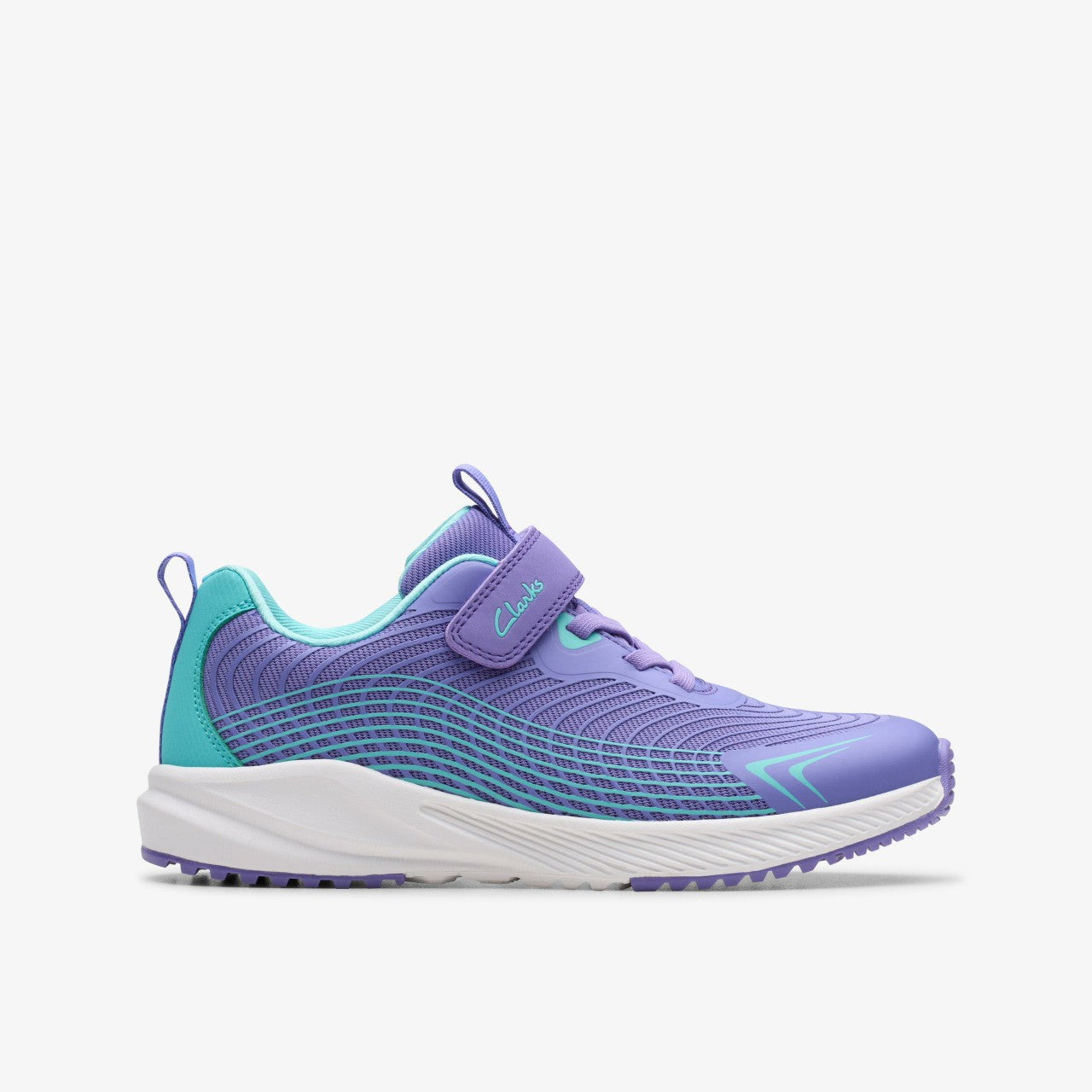 Deyes Dash Kids Purple Synthetic Clarks Kids