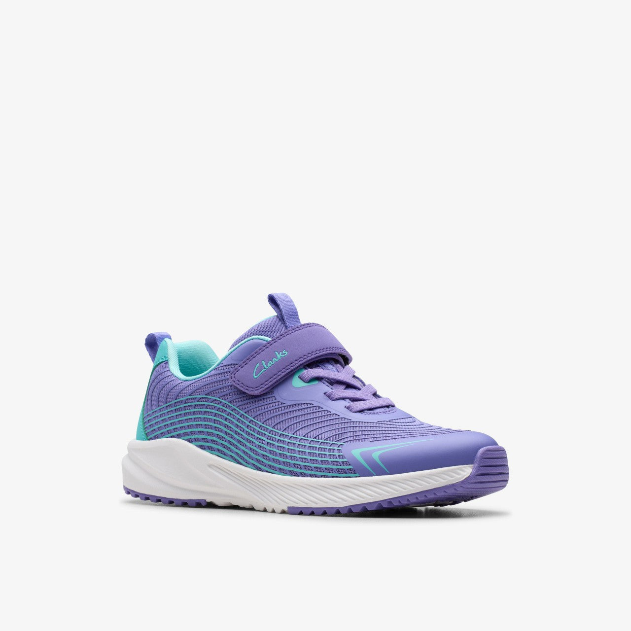 Deyes Dash Kids Purple Synthetic Clarks Kids