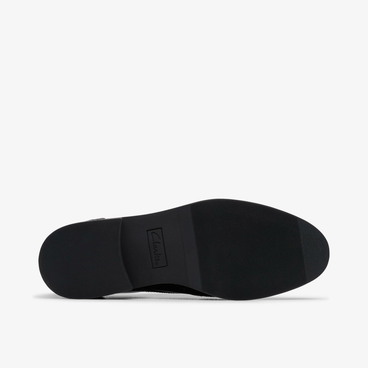 Tapa Pure Youth Black Patent Clarks Kids