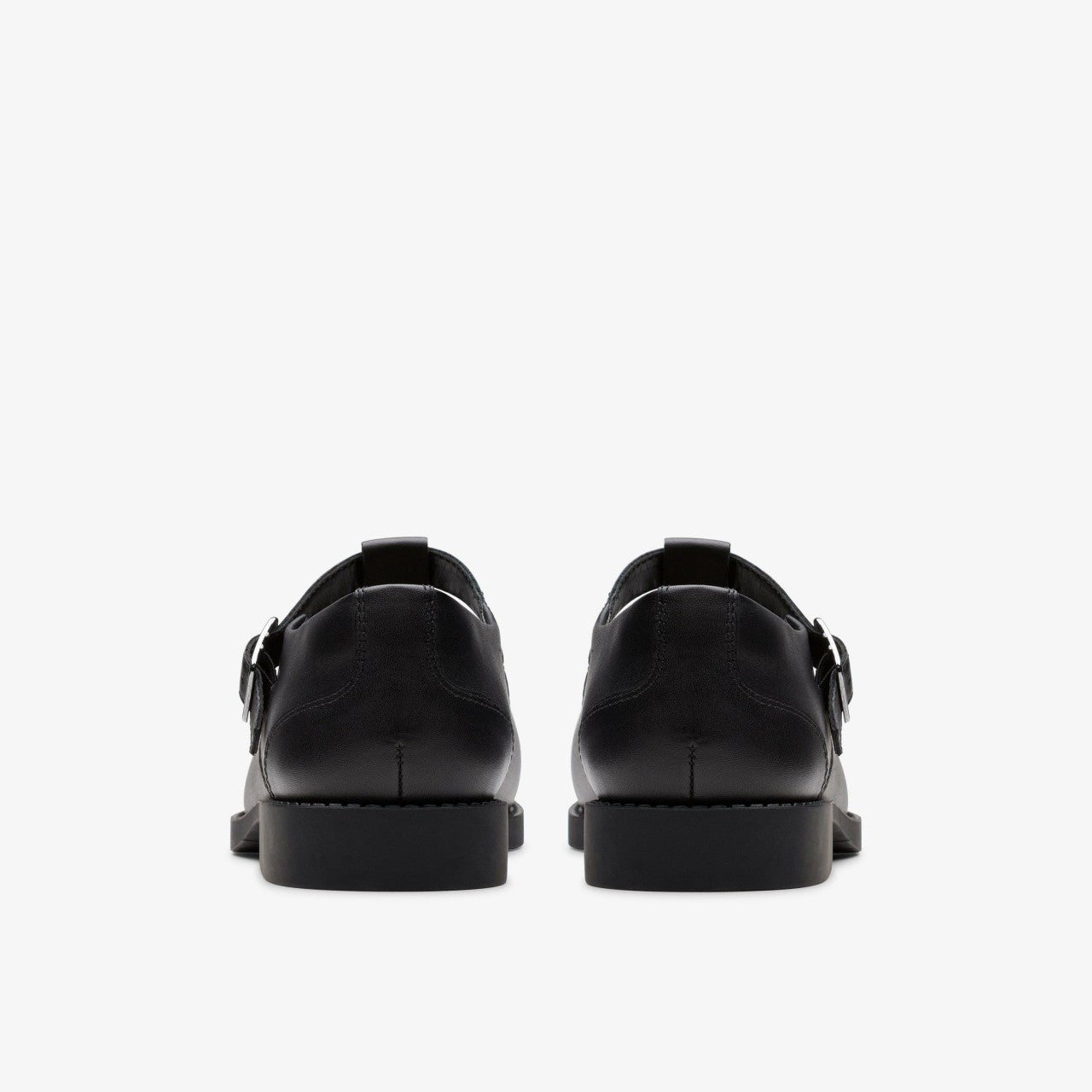 Tapa Hope Youth Black Leather Clarks Kids