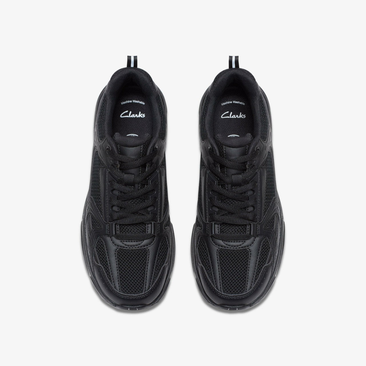 Crafton Move Youth Black Clarks Kids