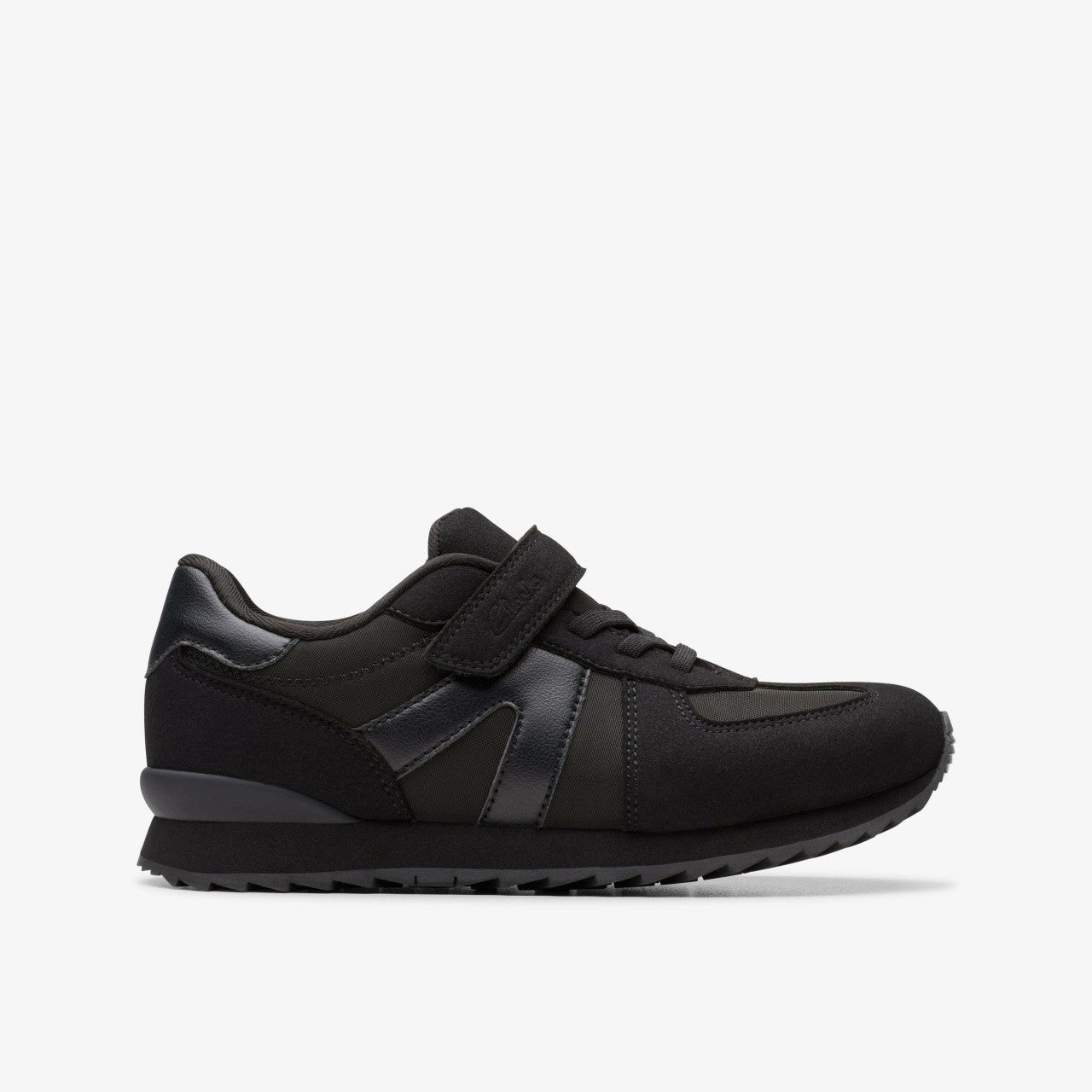 Jaspen Vibe Kid Black/Black Clarks Kids
