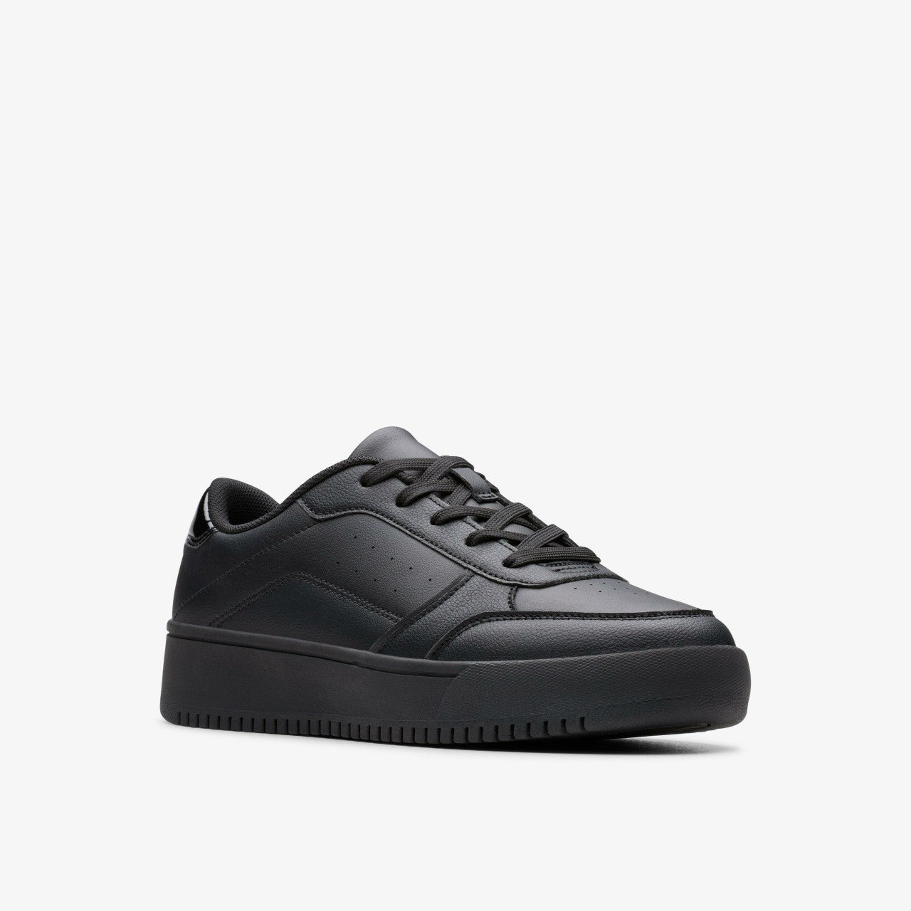 Barley Step Youth Black Clarks Kids