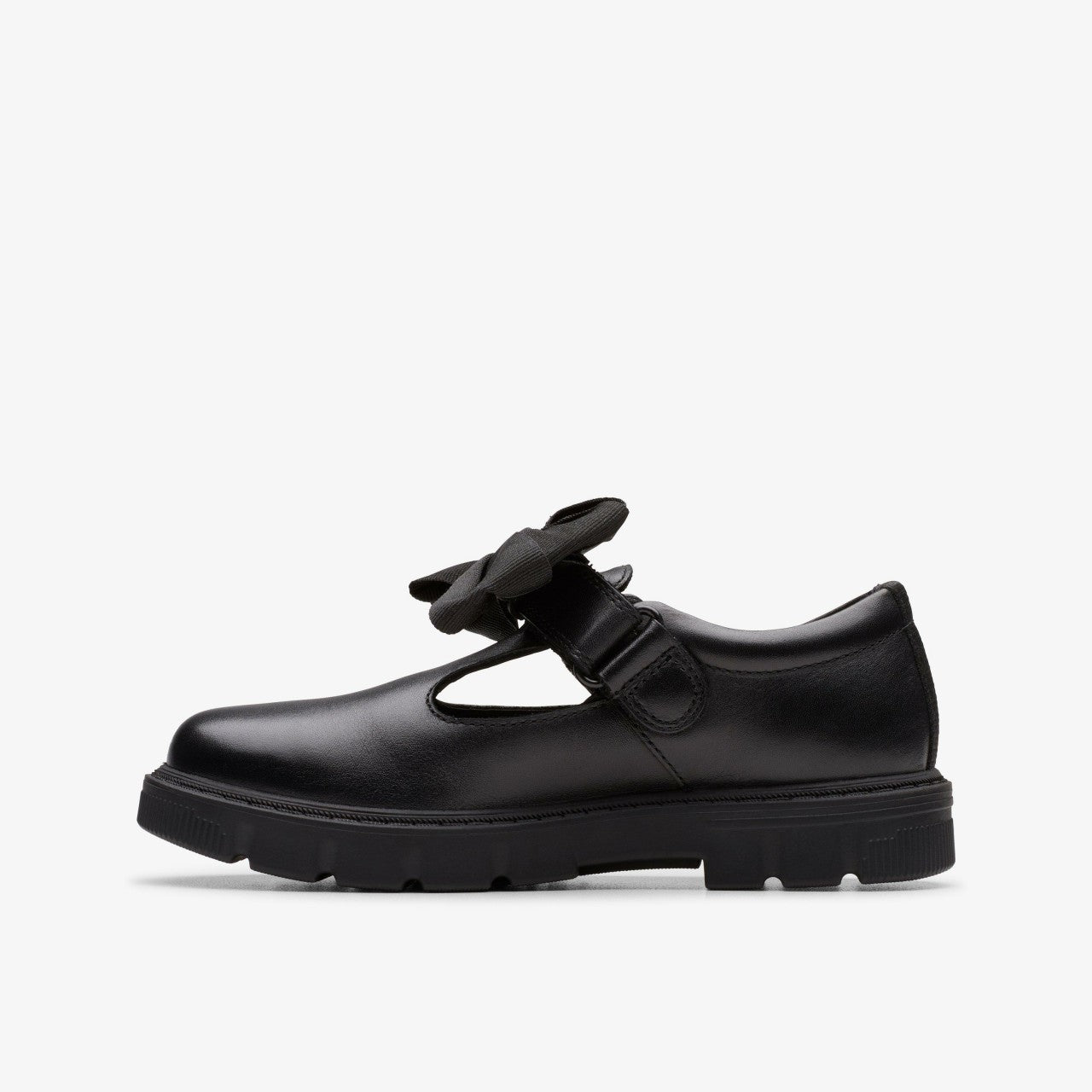 Lorcam Hope Kid Black Leather Clarks Kids