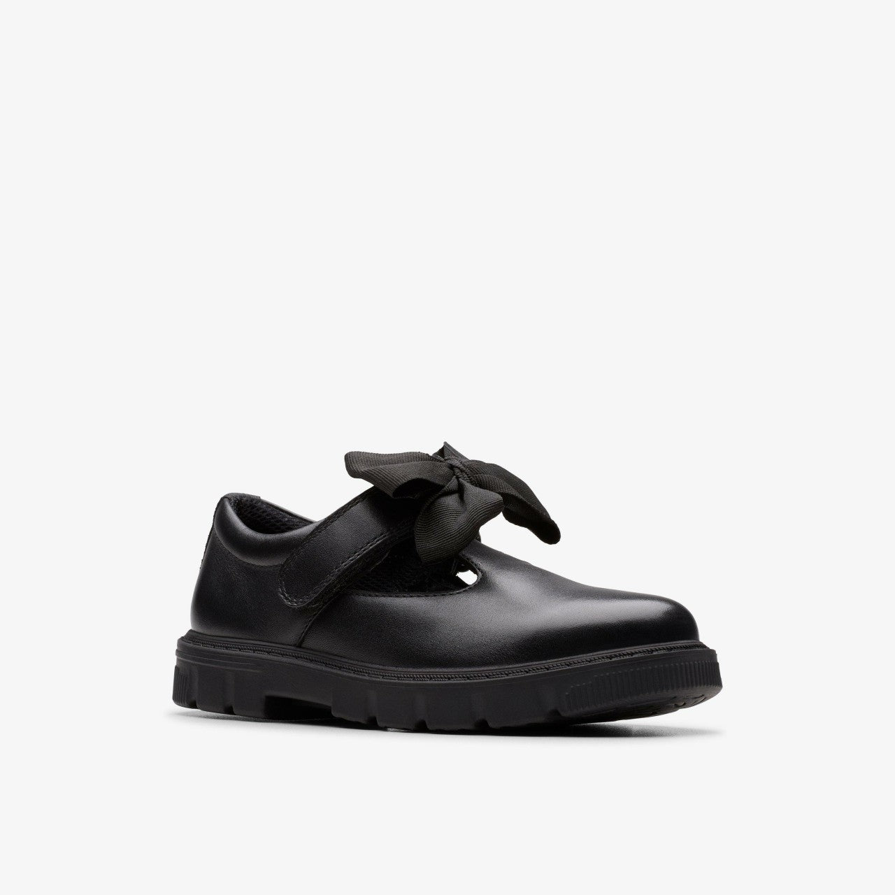 Lorcam Hope Kid Black Leather Clarks Kids
