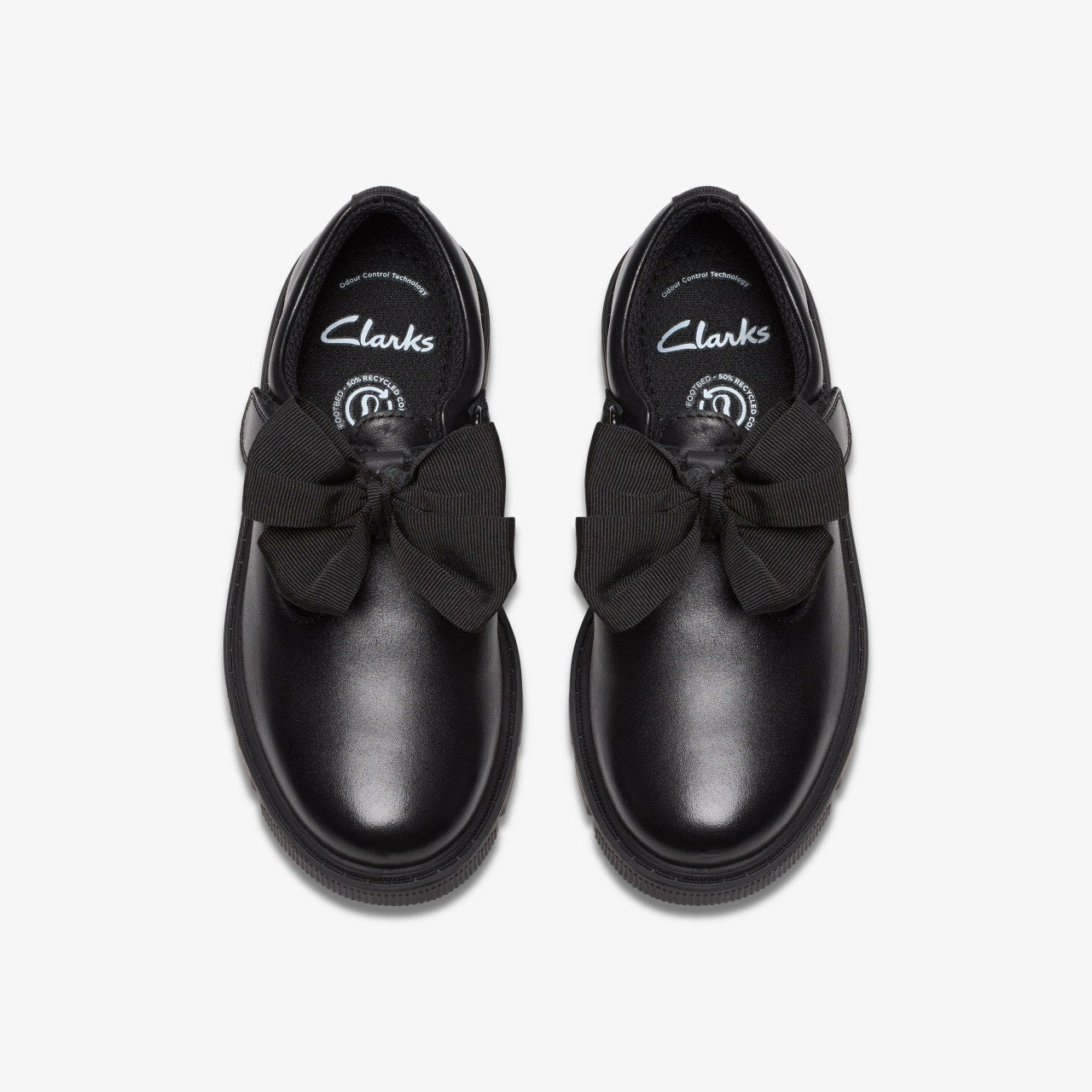 Lorcam Hope Kid Black Leather Clarks Kids