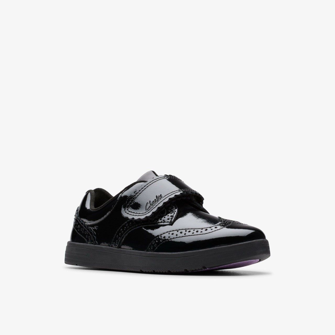 Disco Skip Kid Black Patent Clarks Kids