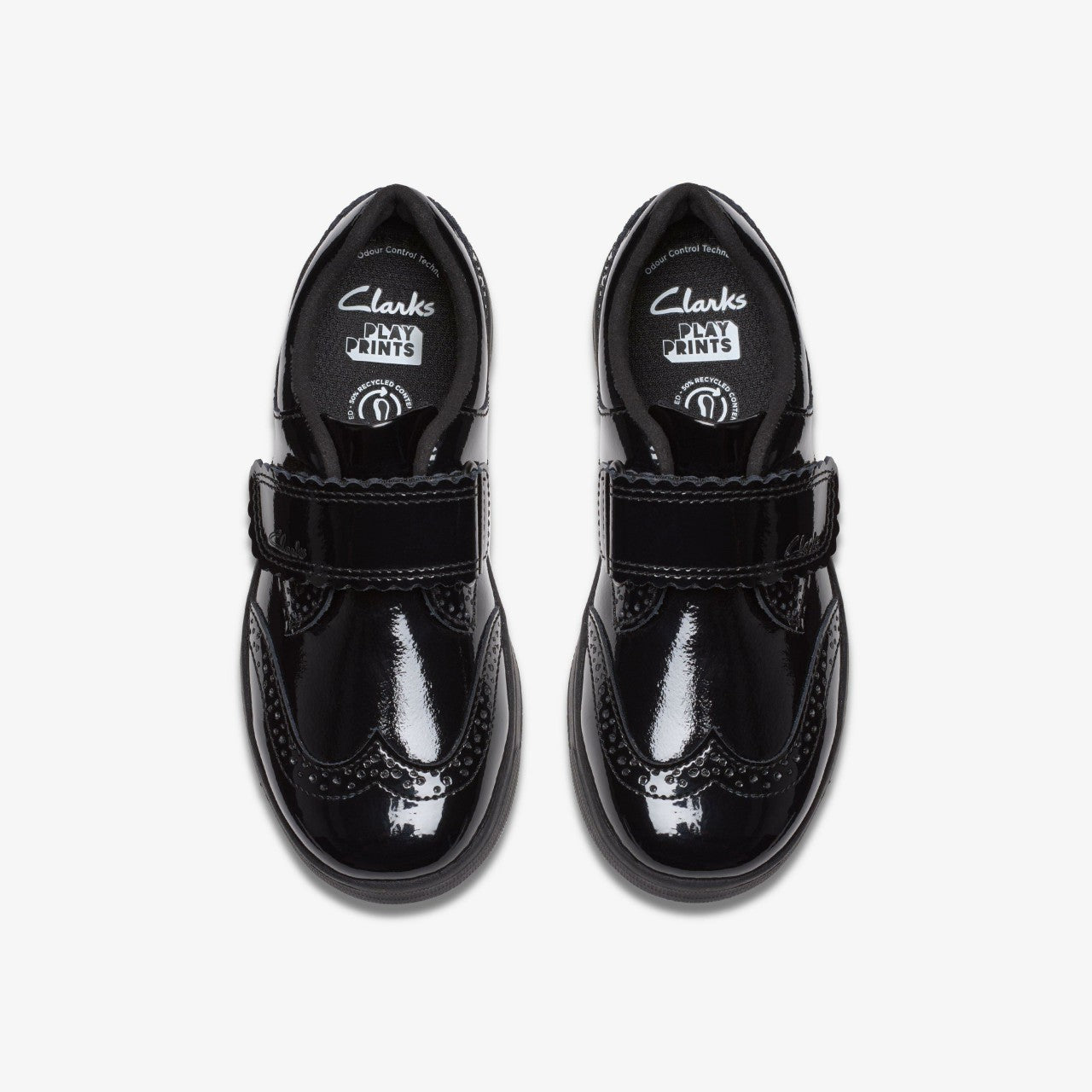 Disco Skip Kid Black Patent Clarks Kids