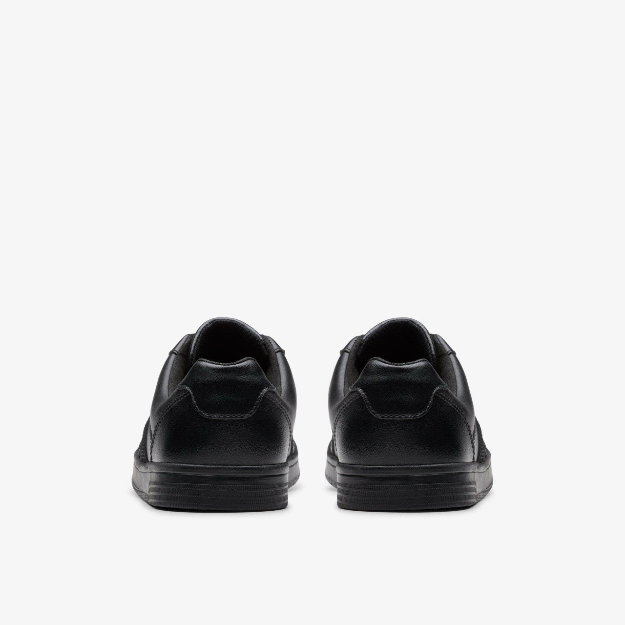 Disco Pace Youth Black Leather Clarks Kids