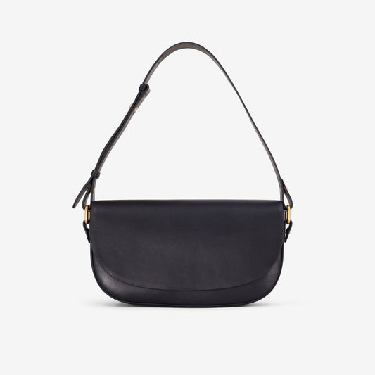 Baguette Dress Black Leather Clarks Women
