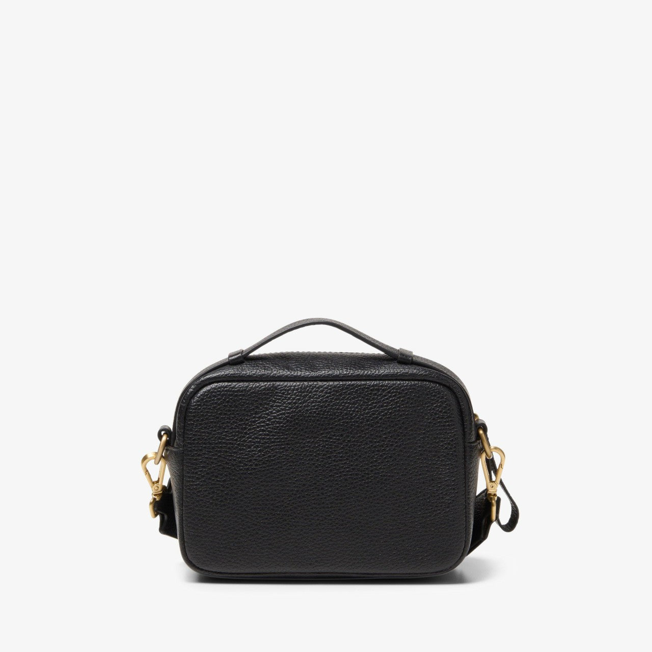 Camera Cross Black Leather Clarks Women