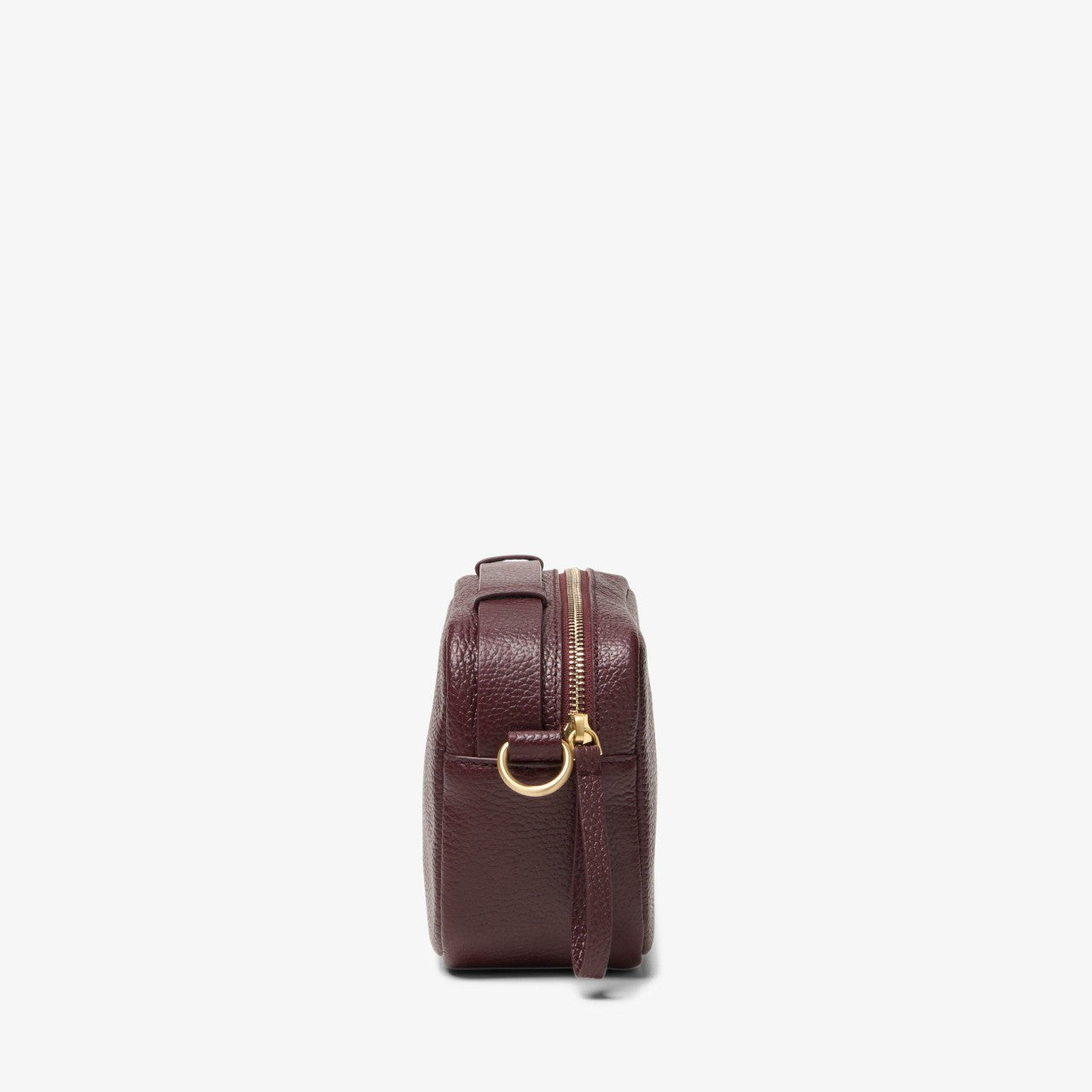 Camera Cross Burgundy Leather Clarks Women