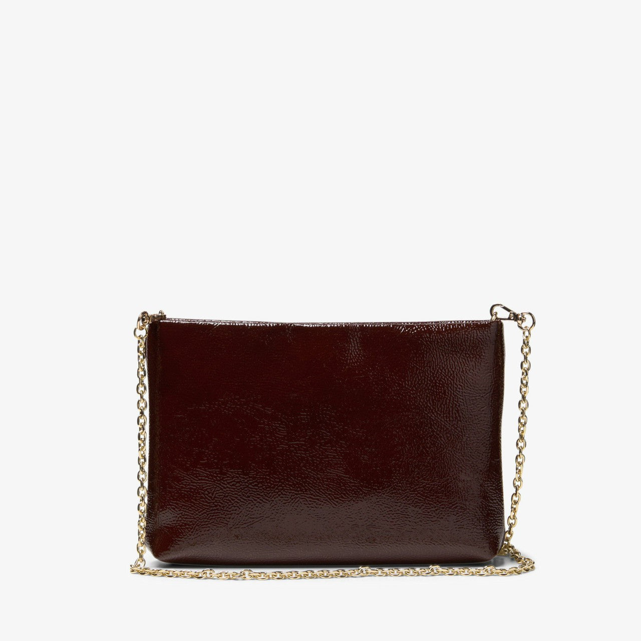 Dress Pouch Burgundy Patent Clarks Women