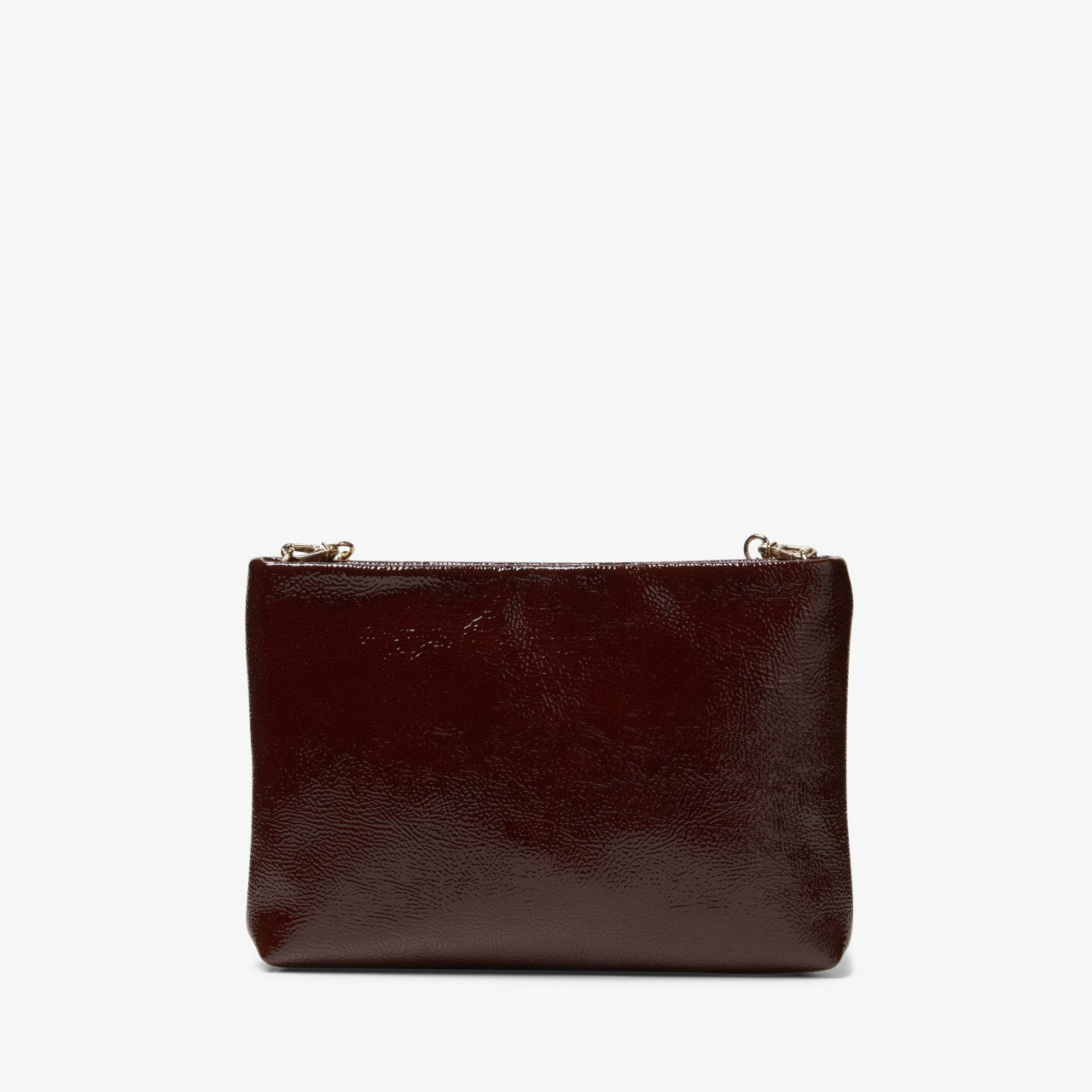 Dress Pouch Burgundy Patent Clarks Women